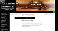 Desktop Screenshot of courtmachine.com